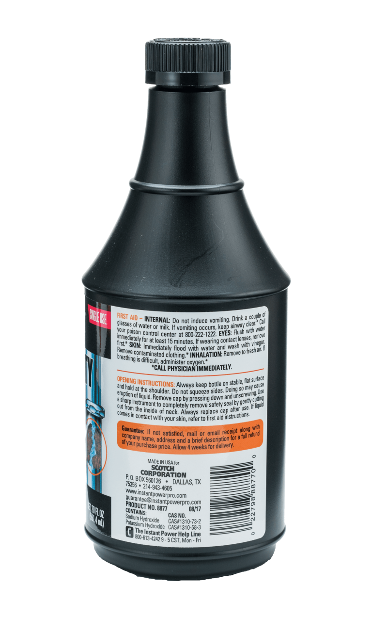 Heavy Duty Drain Opener Instant Power ProfessionalInstant Power