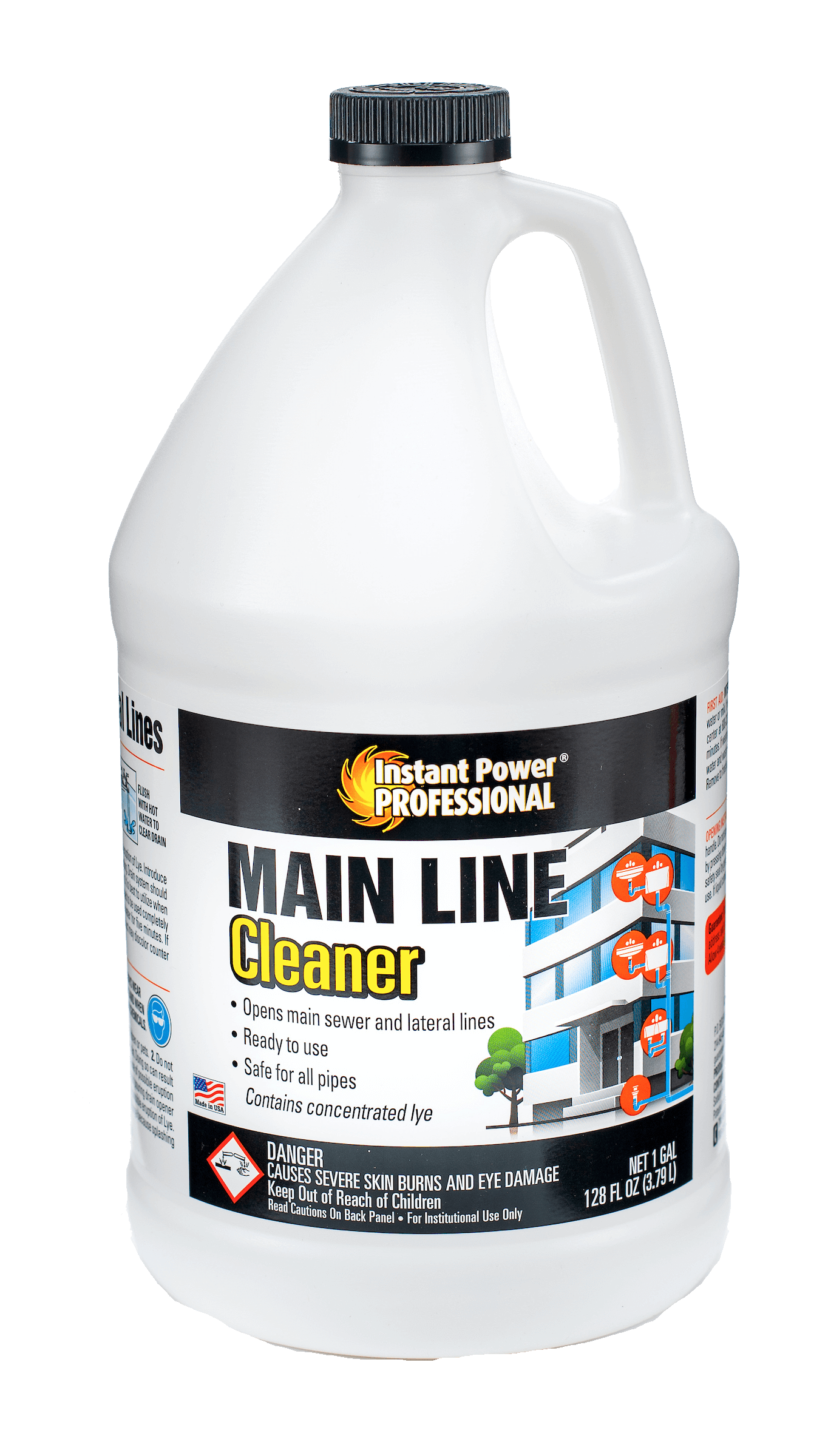 PATRIOT CHEMICAL SALES 10 Lb Drain Opener – Granular Sewer & Septic Main Line Cleaner – Made In USA