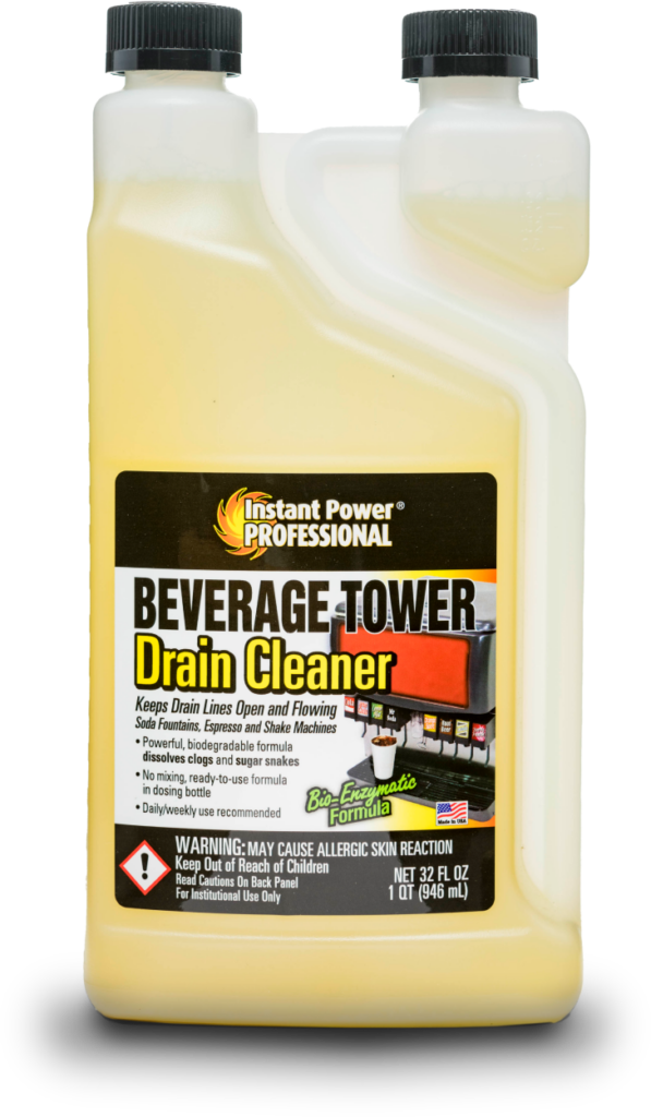Beverage Tower Drain Cleaner | Instant Power Professional