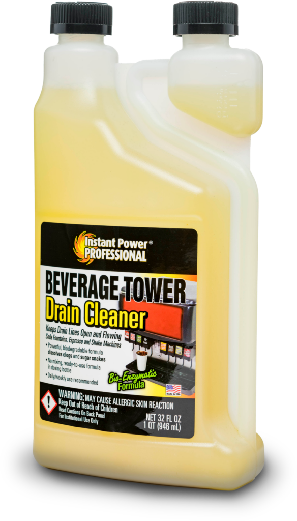 Beverage Tower Drain Cleaner Instant Power Professional