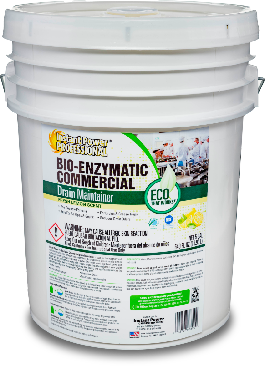 BioEnzymatic Commercial Drain Maintainer Instant Power Pro
