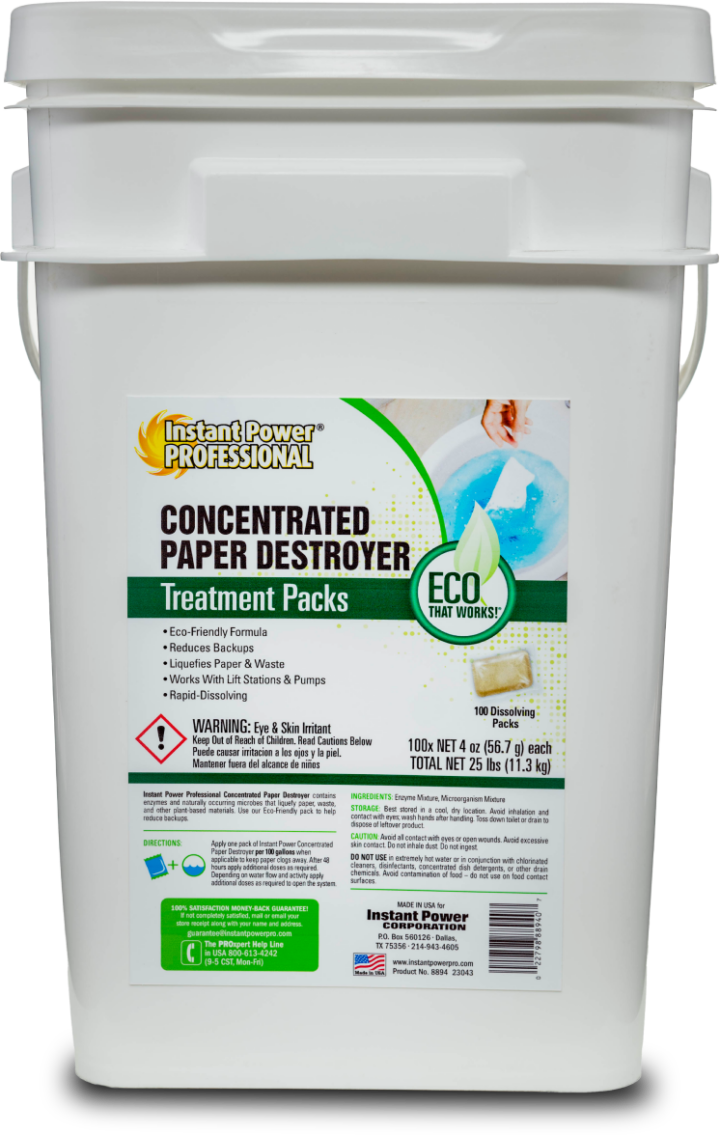 Concentrated Paper Destroyer Treatment Packs | Instant Power