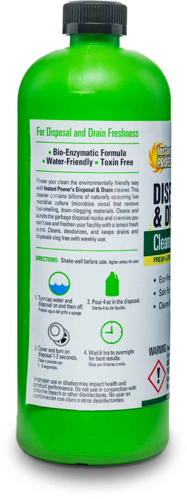 Instant Power Foaming Disposal & Drain cleaner pacs - Instant Power
