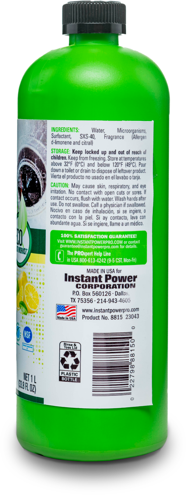 Disposal & Drain Cleaner - Instant Power