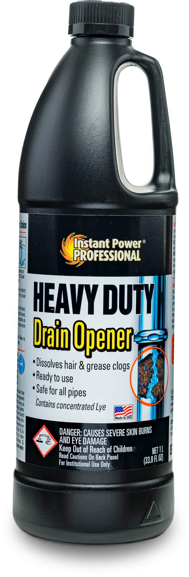  Instant Power Drain Hair Clog Remover 33.8 Oz