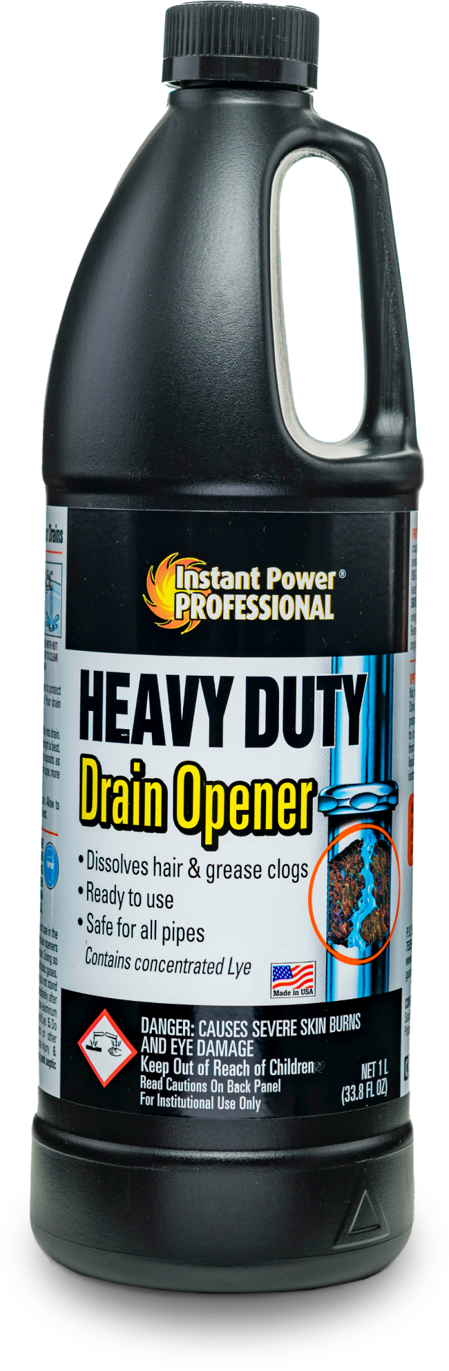 Instant Power Plastic Drain Snake - Clear Clogged Drains Fast - No  Chemicals Needed - Easy to Use - 18-in Long in the Drain Openers department  at