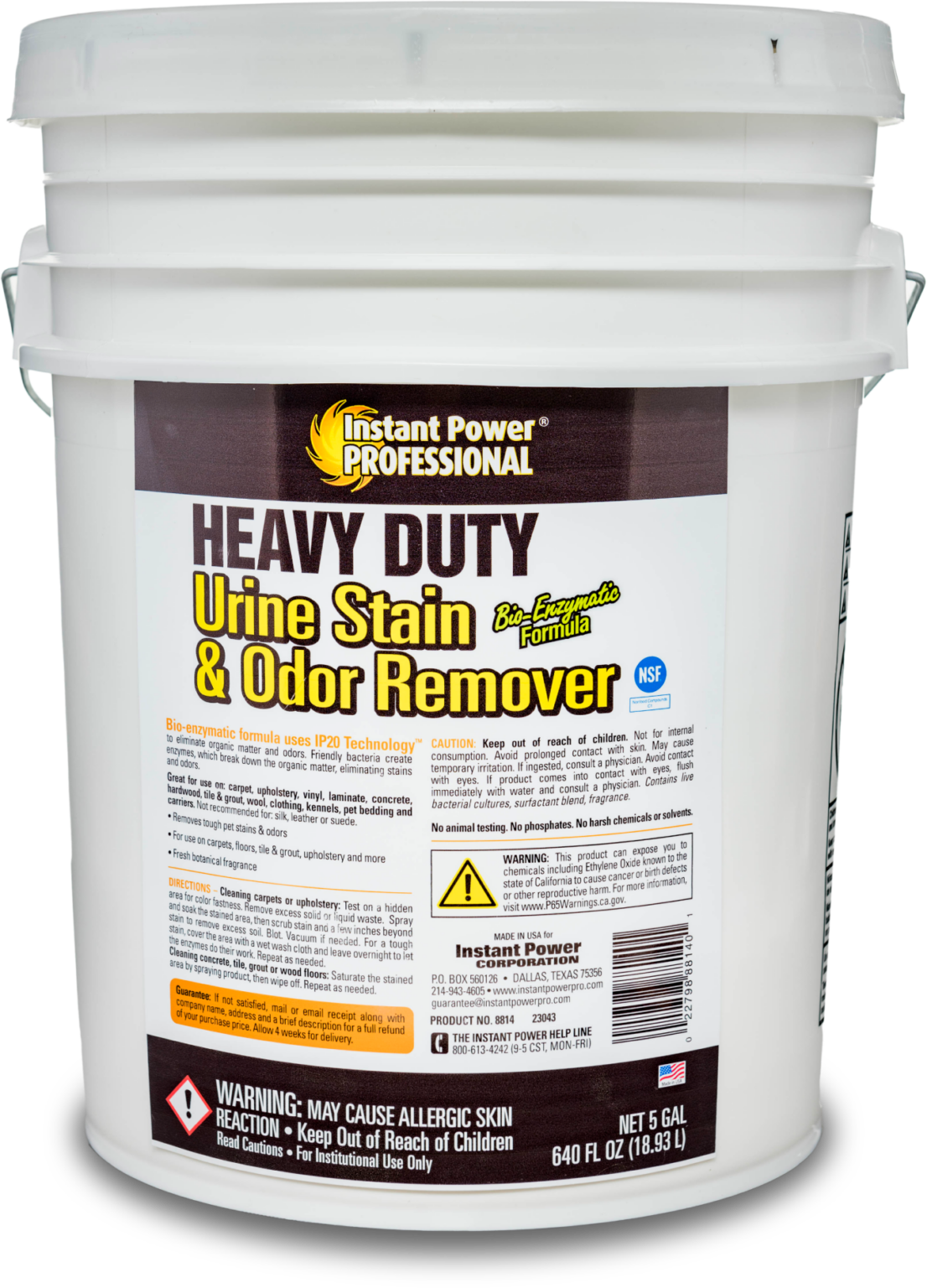 Heavy Duty Urine Stain & Odor Remover Instant Power Professional