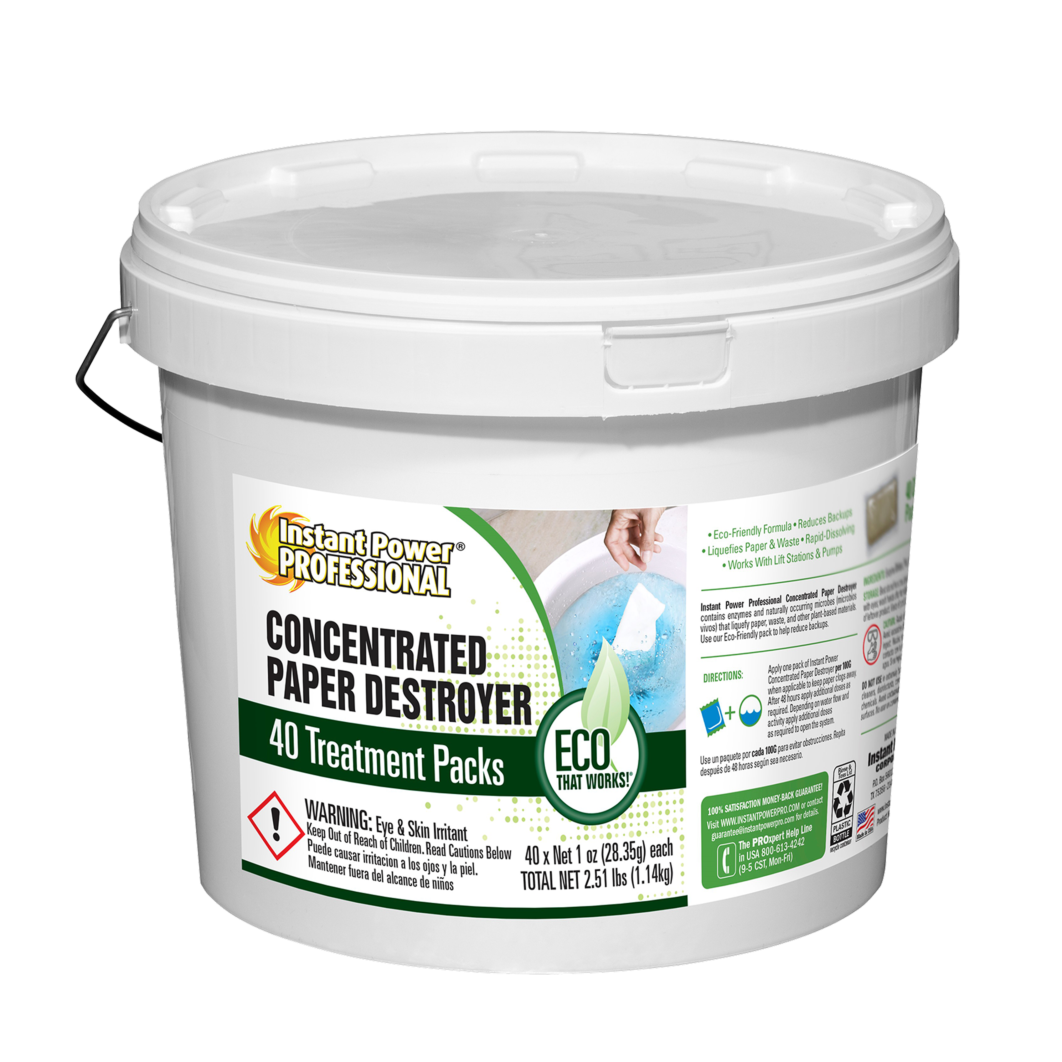 Concentrated Paper Destroyer Treatment Packs | Instant Power