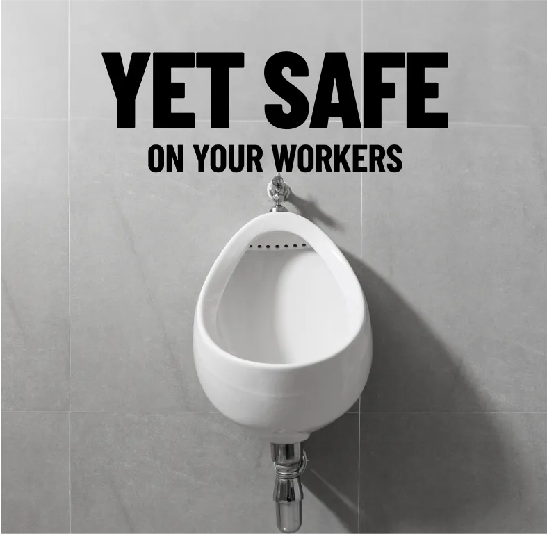Urinal for Urine Salt Dissolver Solution | Instant Power Professional